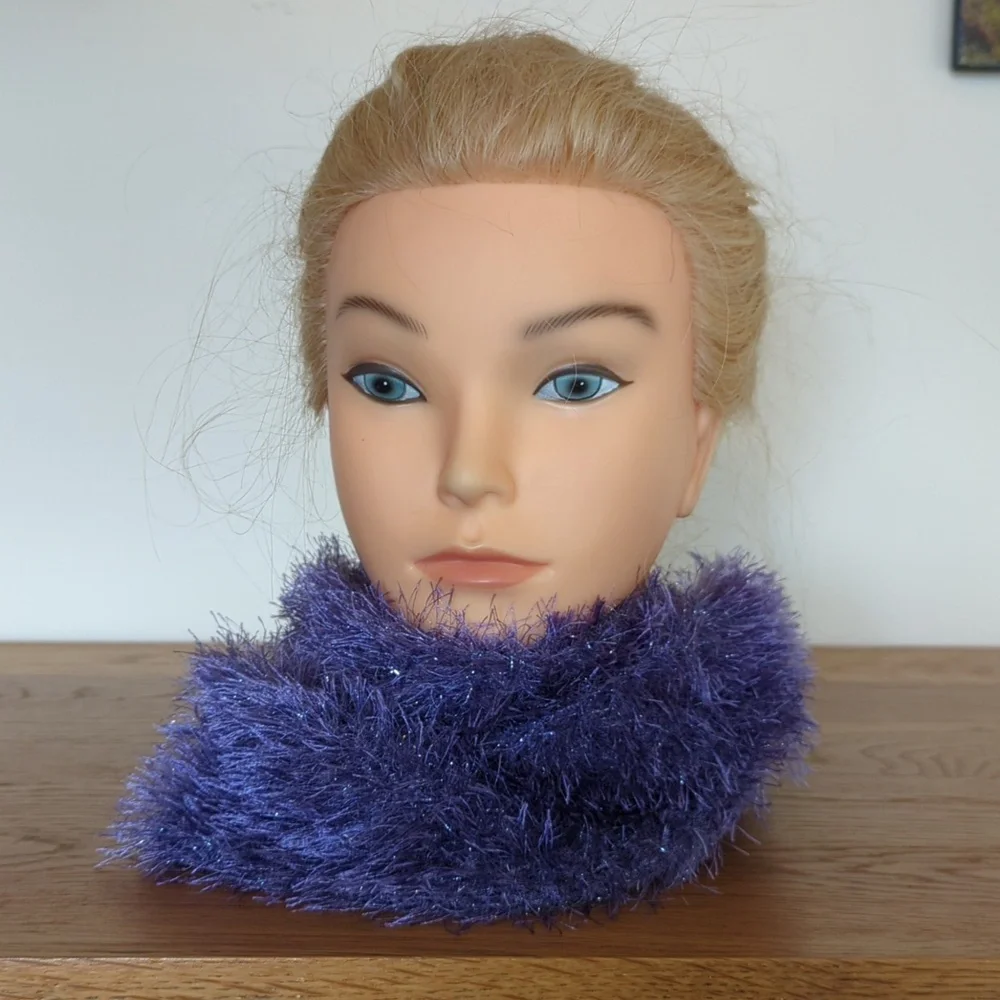 HANDMADE Skinny Scarf party sparkle celebrate